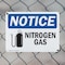 Signmission Nitrogen Gas OSHA Notice Sign, Plastic, 14in W x 10in L, 2PK OS-2PACK-NS-P-1014-L-14338 - alternate 2